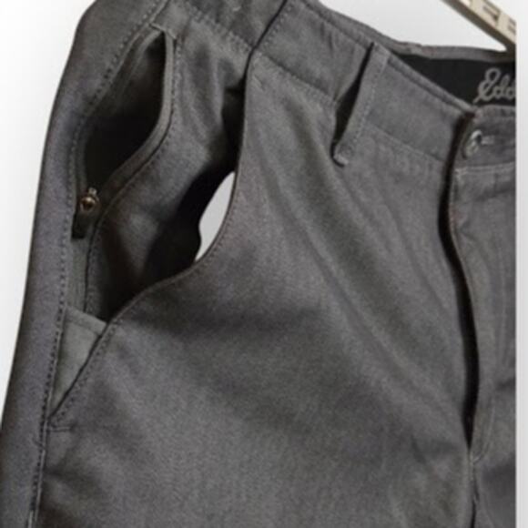 Eddie Bauer‎ Gray Dress Pants Men's 34x30 Straight Fit Cotton Blend - Picture 6 of 11